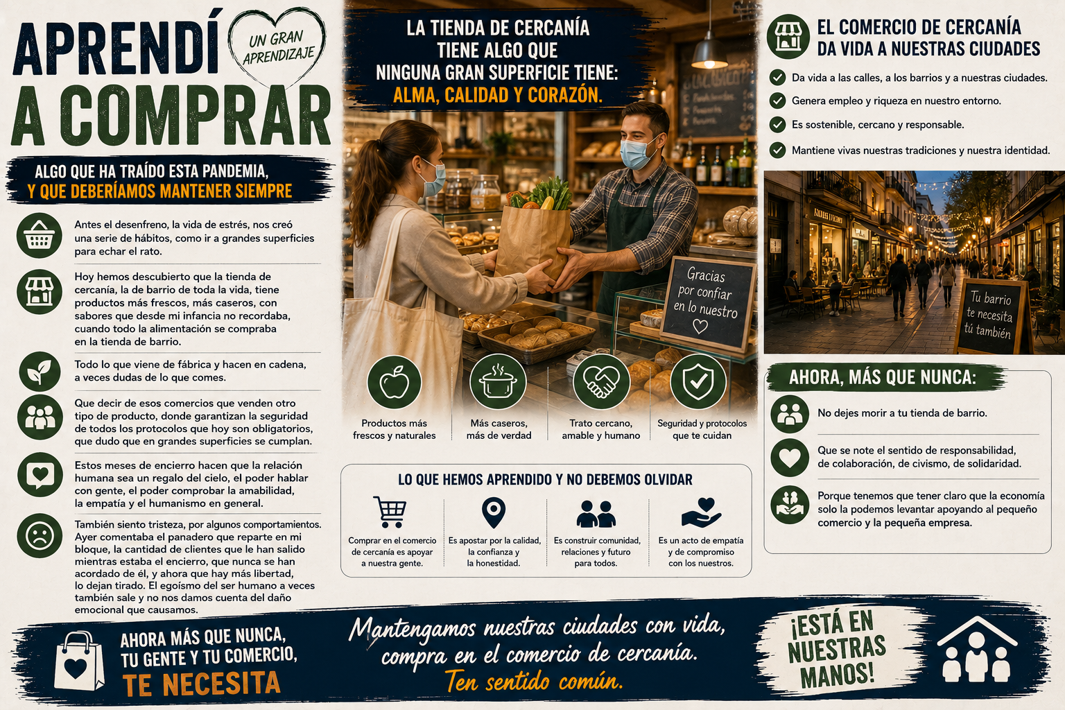 Aprendí a comprar