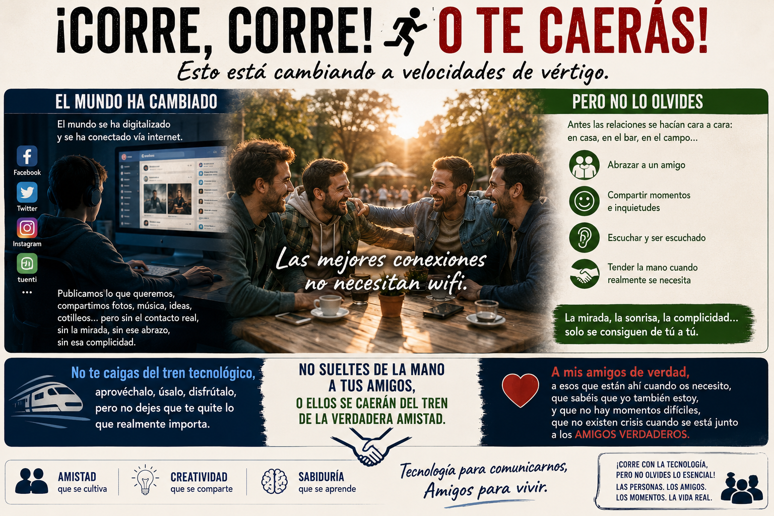 ¡Corre, Corre! O te caerás