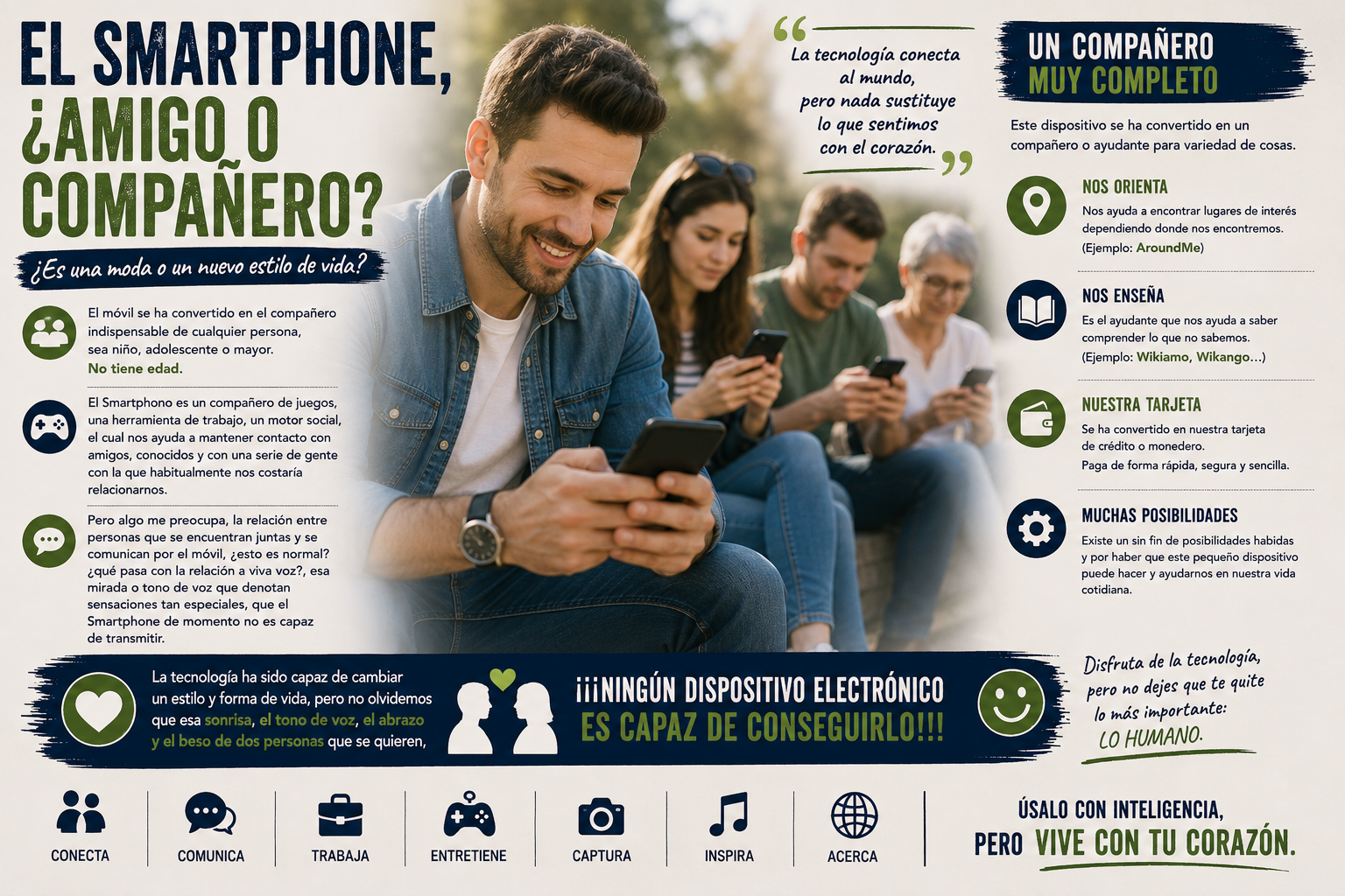 El Smartphone, ¿Amigo o compañero?
