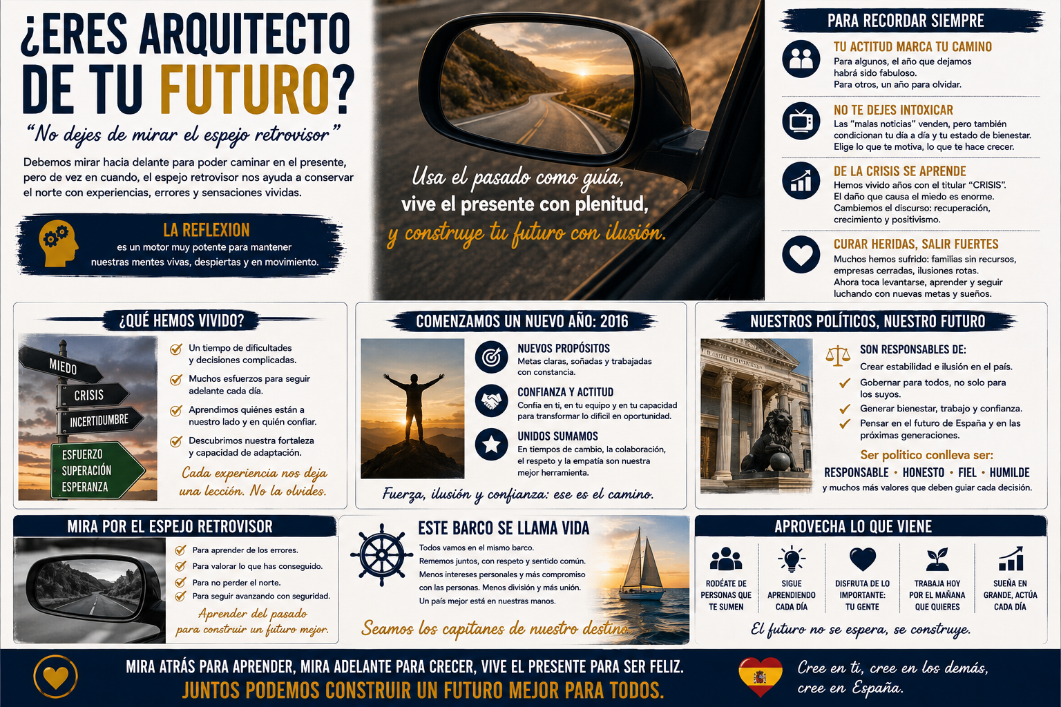¿Eres arquitecto de tu futuro?