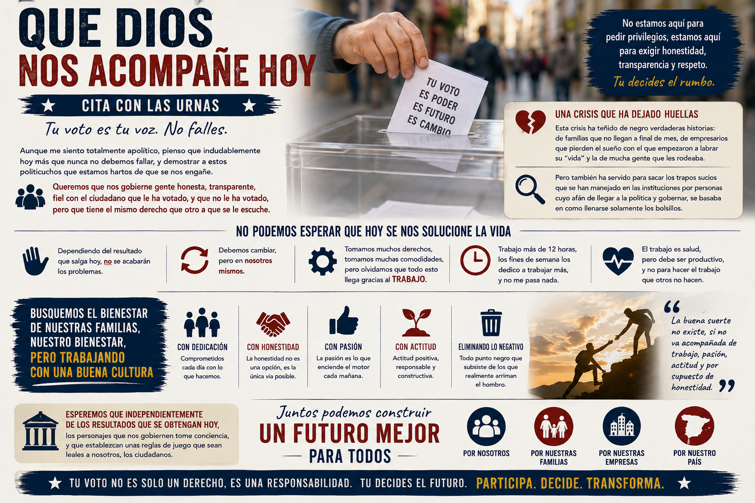 Que Dios nos acompañe
