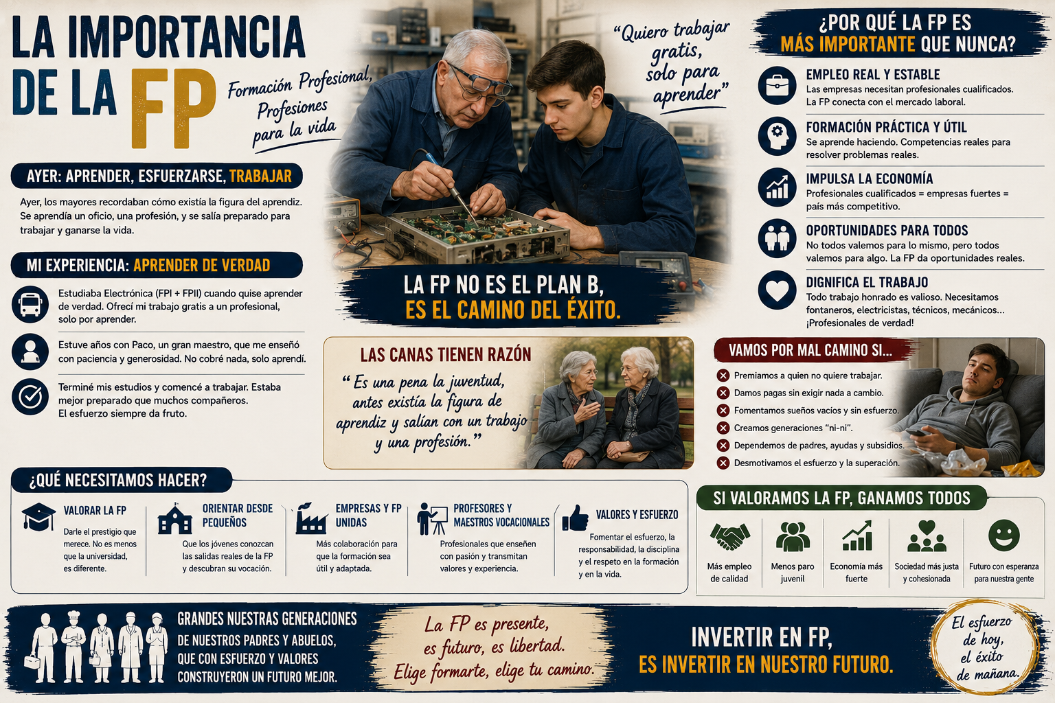 La importancia de la FP