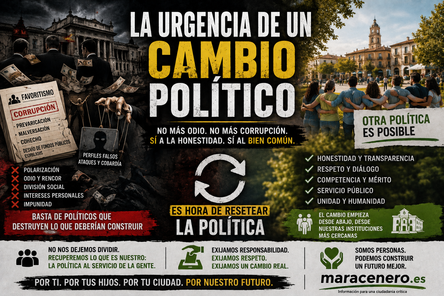 La Urgencia de un Cambio Político