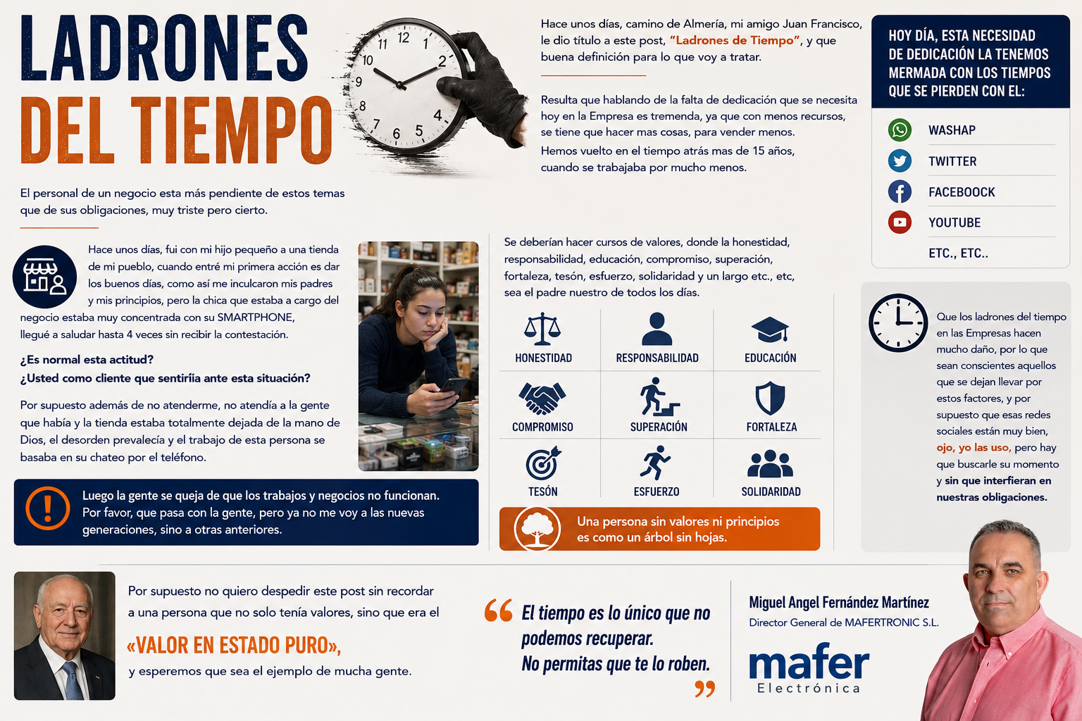 Ladrones del tiempo