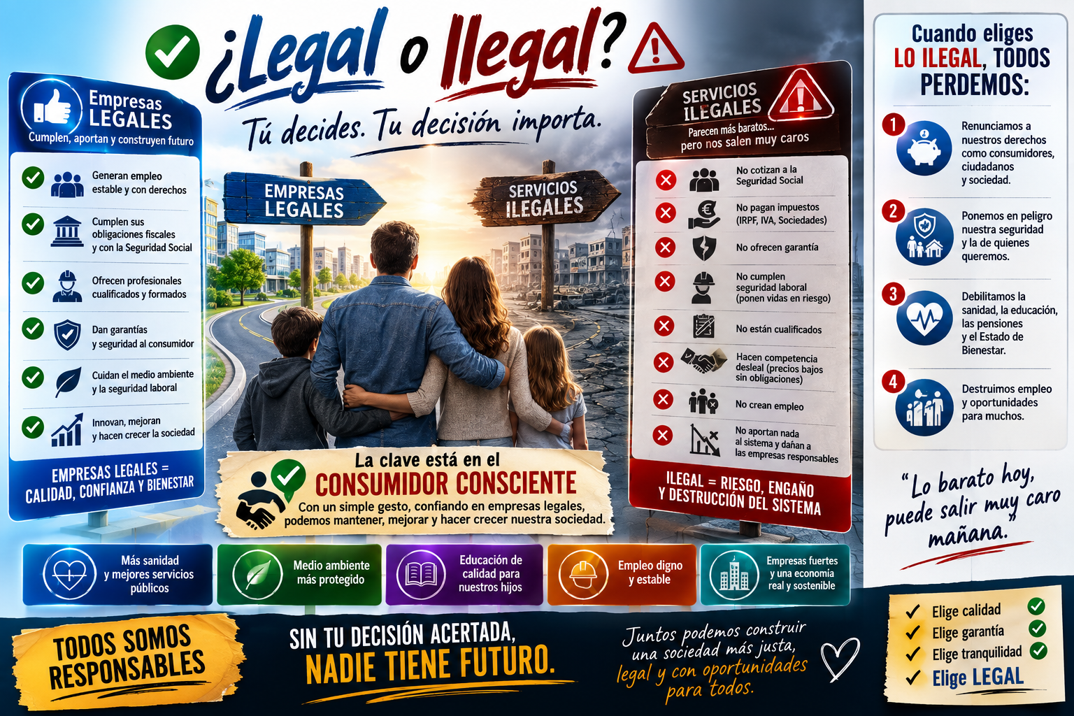 ¿Legal o ilegal?