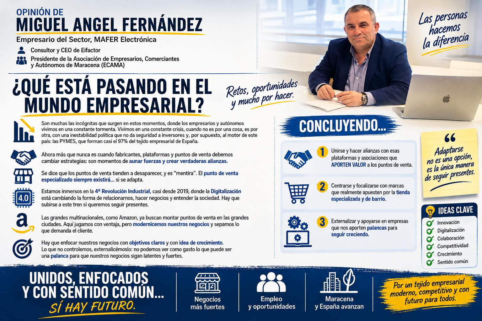 Opinión de  Miguel Angel Fernández